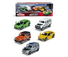 majorette Gift Pack 5 coches 4x4 SUV