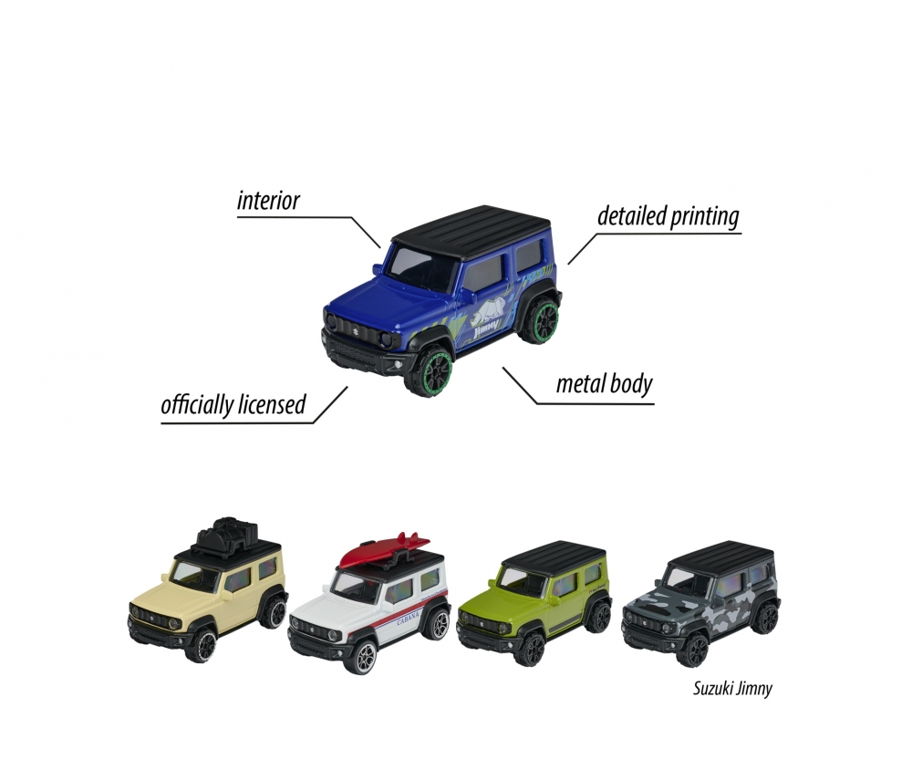 Majorette Suzuki Jimny Hong Kong promo / modèle publicitaire watsons water - mod Majorette Suzuki Jimny Hong Kong promo / modèle publicitaire watsons water - mod