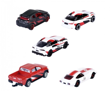 majorette GIFTPACK 5 COCHES TOYOTA RACING