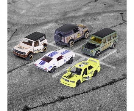 majorette CASTHEADS SERIES - GIFTPACK 5 COCHES