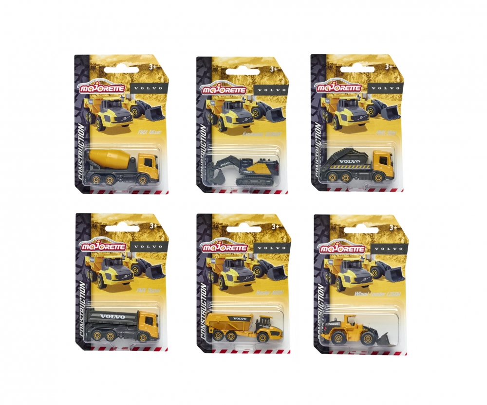 Véhicules De Chantier Miniatures - Marque Majorette Et Matchbox - Occasion - Lot