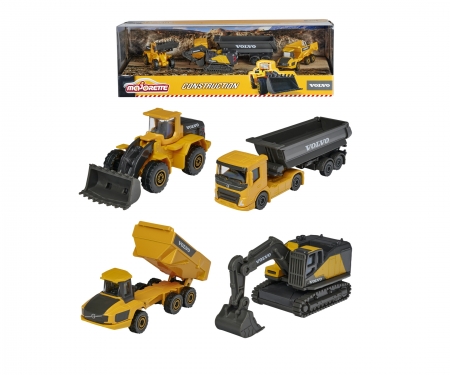 MAJO VOLVO CONSTRUCTION GIFTPACK majorette MAJO VOLVO CONSTRUCTION GIFTPACK