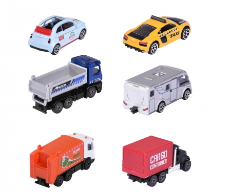 City Vehicles, 6-asst. - City - Brands & Products - www.majorette.com