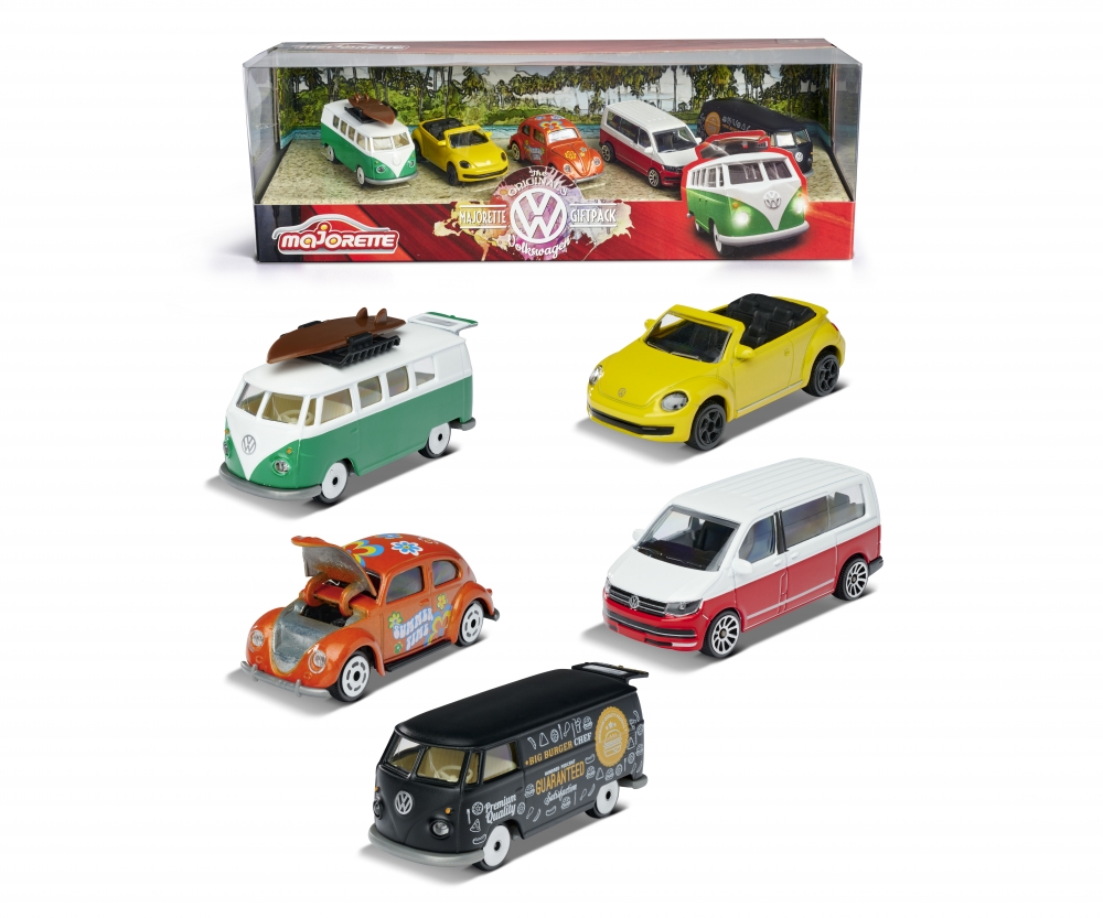 Vw The Originals 5 Pieces Giftpack Street Cars Street Premium Deluxe Brands Products Www Majorette Com
