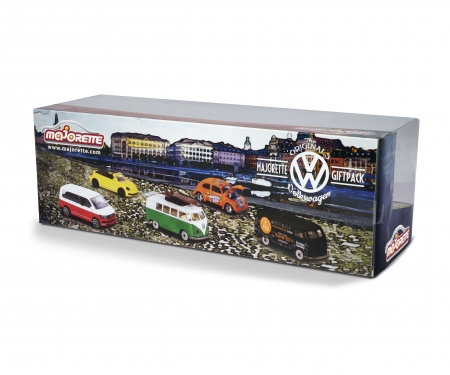 majorette Gift Pack 5 coches Volkswagen