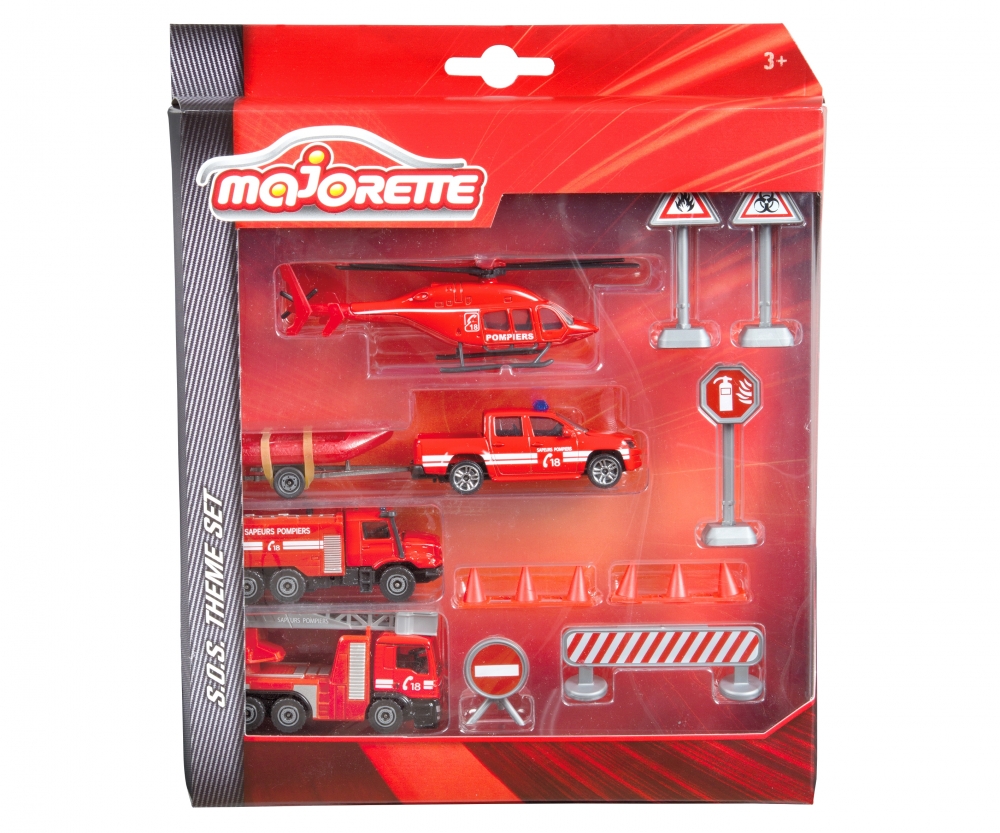 Voiture majorette top pompier