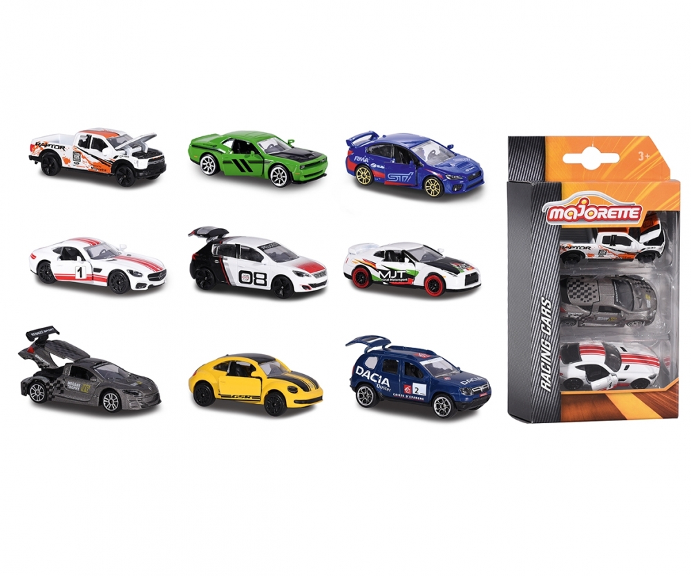 MAJO PREMIUM RACING SET 3 PCS ASST - MAJORETTE COLLECTION PREMIUM ...