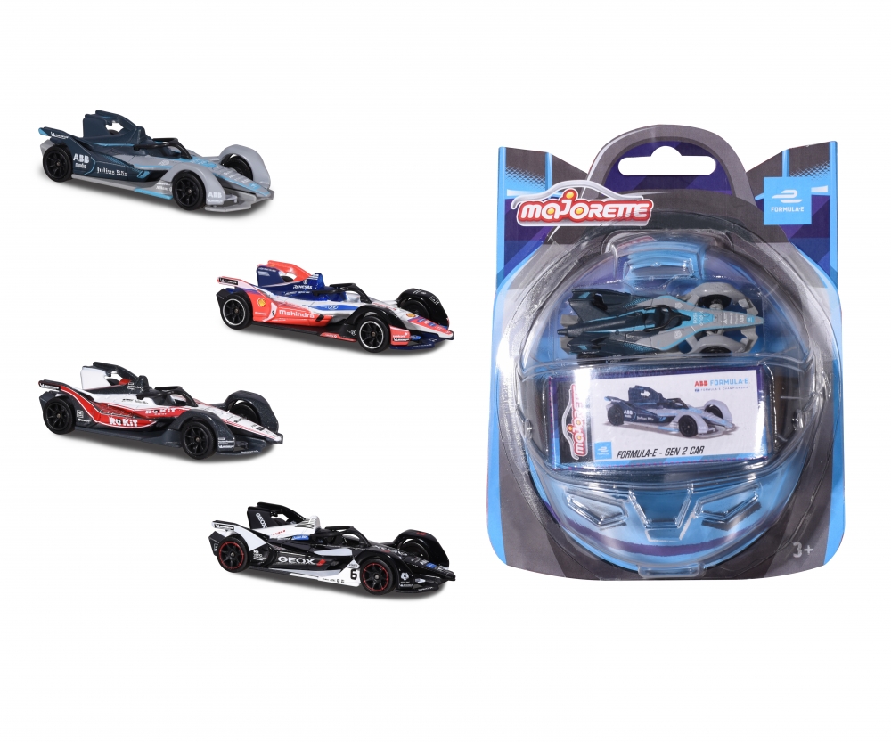 Formula E Deluxe Gen 2 Car 4 Assorted Formula E Racing Brands Products Www Majorette Com