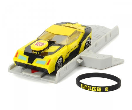 majorette Transformers Véhicule Lanceur 11cm Bumblebee