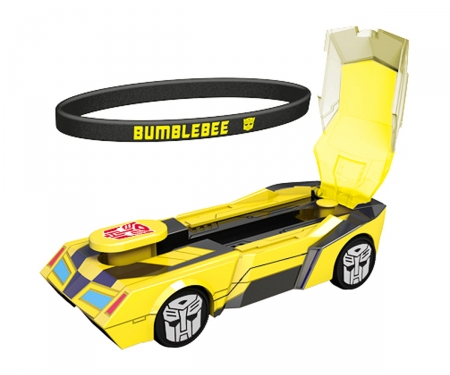 Transformers Véhicule Lanceur 11cm Bumblebee majorette Transformers Véhicule Lanceur 11cm Bumblebee