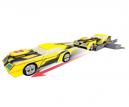 majorette Transformers Véhicule Lanceur 11cm Bumblebee