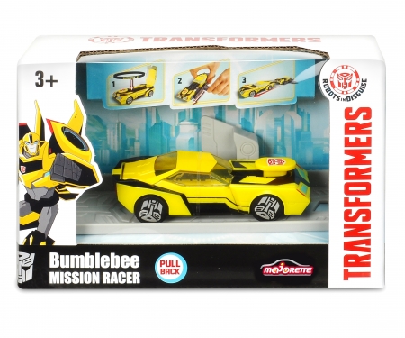 majorette Transformers Véhicule Lanceur 11cm Bumblebee