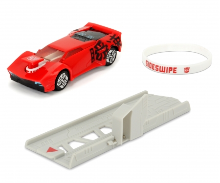 majorette Transformers Véhicule Lanceur 11cm Sideswipe