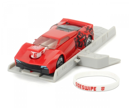 majorette Transformers Véhicule Lanceur 11cm Sideswipe