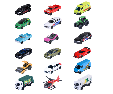 majorette Street Cars, 18-asst.