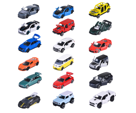 majorette Showroom Premium Cars, 18-asst.
