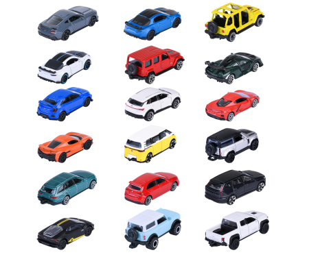 majorette Showroom Premium Cars, 18-asst.