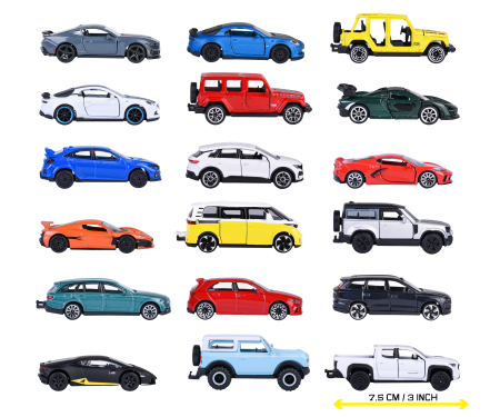 majorette Showroom Premium Cars, 18-asst.