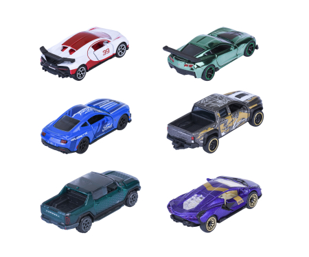 majorette Showroom Deluxe Cars, 6-asst.