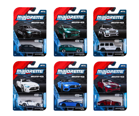 majorette Mercedes-AMG Premium Cars, 6-asst.