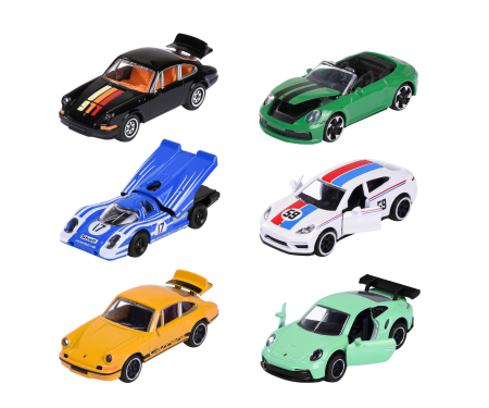 majorette Porsche Premium Cars, 6-asst.