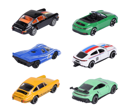 majorette Porsche Premium Cars, 6-asst.