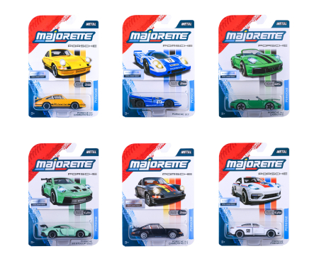 majorette Porsche Premium Cars, 6-asst.