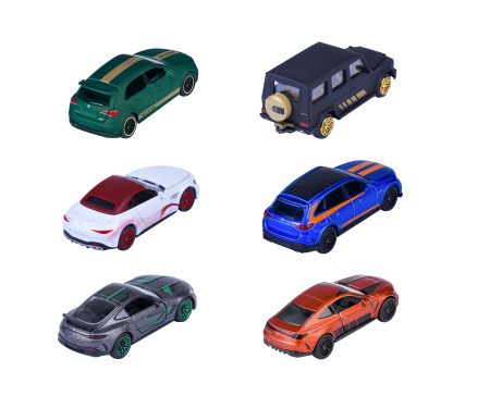 majorette Mercedes-AMG Deluxe Cars, 6-asst.