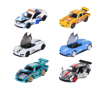majorette Porsche Deluxe Cars,  6-asst.