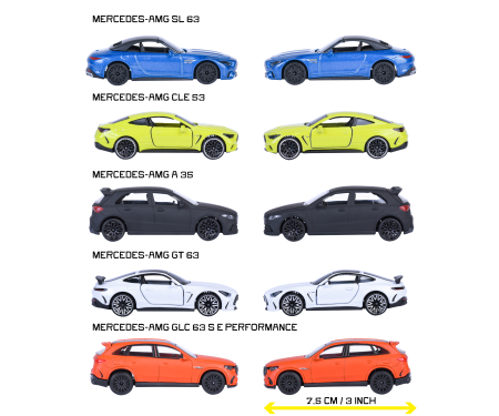 majorette Mercedes-AMG 5 Pieces Giftpack
