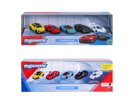 majorette Lamborghini 5 Pieces Giftpack
