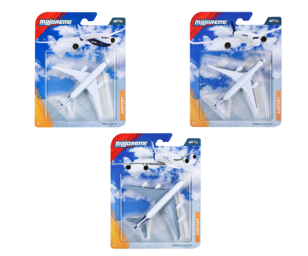 majorette Airport Vehicles, 3-asst.