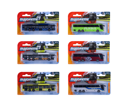 majorette City MAN Bus, 6-asst.