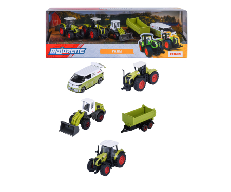 majorette Claas Farm 5 Pieces Giftpack