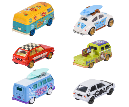 majorette Volkswagen Deluxe Cars, 6-asst.