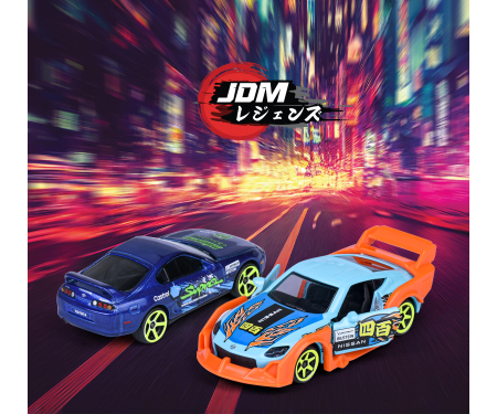 majorette JDM Legends Deluxe Cars, 6-asst.