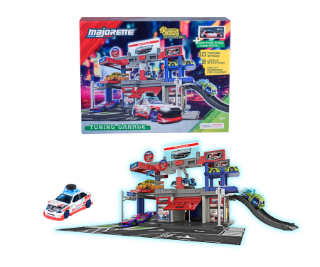 majorette JDM Legends Tuning Garage + 1 Vehicle