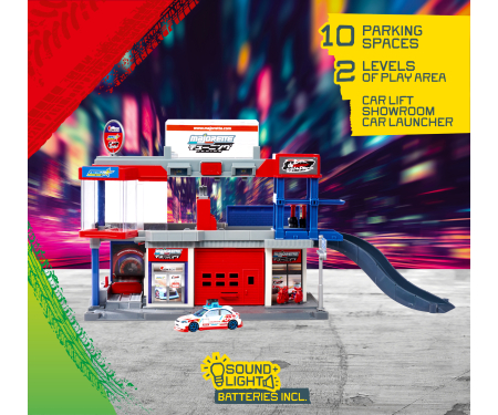 majorette JDM Legends Tuning Garage + 1 Vehicle