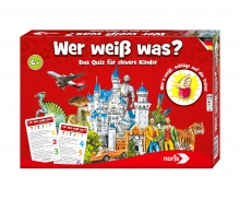 Wer weiß was? - Das Quiz für clevere Kinder noris_spiele Wer weiß was? - Das Quiz für clevere Kinder