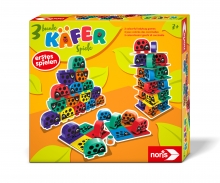 3 bunte Käferspiele noris_spiele 3 bunte Käferspiele