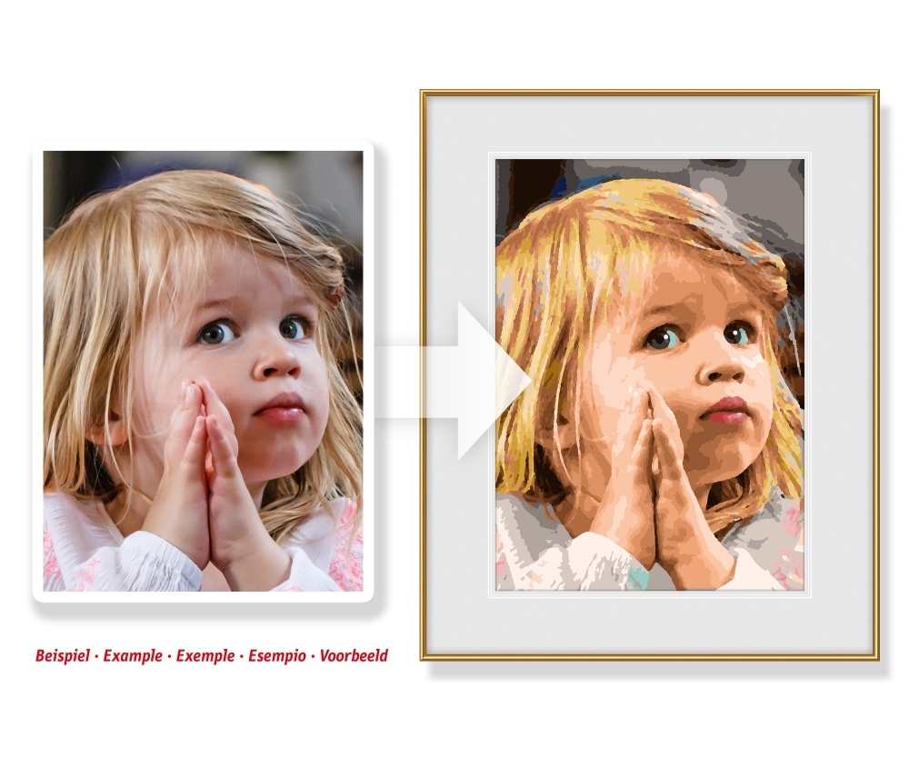 Male deinen Liebling in Farbe Malen nach Zahlen - Male deinen Liebling -  Malthemen - www.malennachzahlen-schipper.com