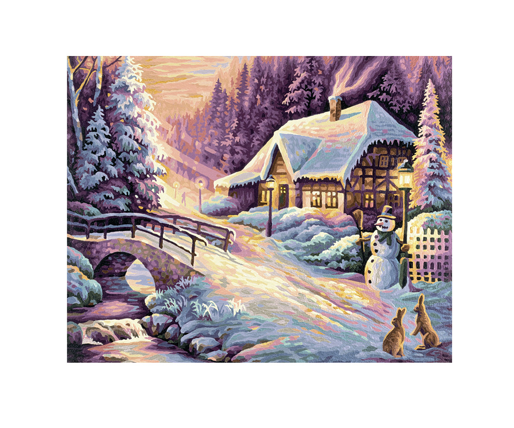 Winter Premium 40 X 50 Cm Picture Format Www Malennachzahlen