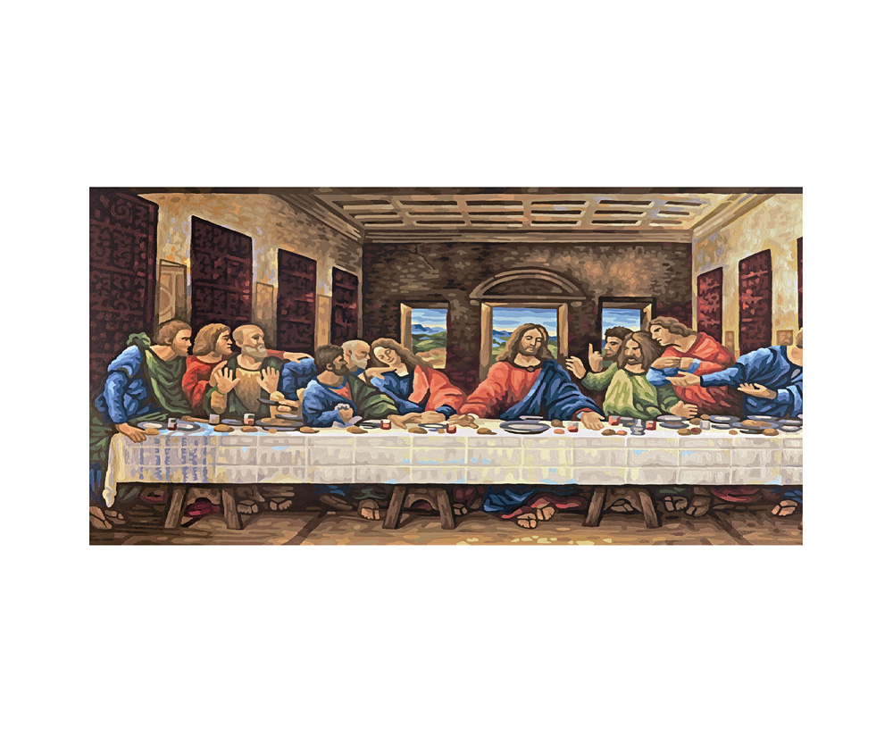 The Last Supper Landscape Format 40 X 80 Cm Picture Format