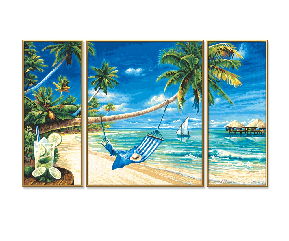 Download Strand triptychon wandkunst For Android Strand Triptychon Wandkunst
