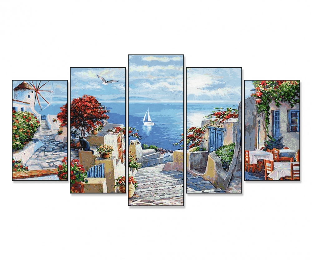 Mykonos - Landscapes - Painting themes - www.malennachzahlen-schipper.com