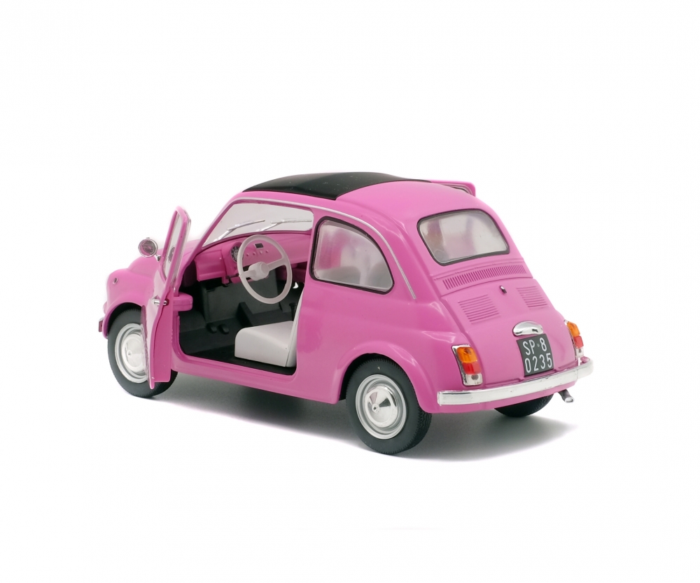 1 18 Fiat 500 L Pink 1969 1 18 Die Cast Metal Collection Solido Www Schuco De