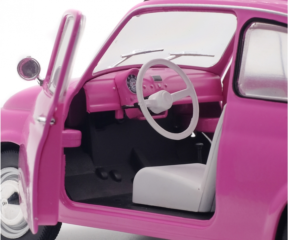 1 18 Fiat 500 L Pink 1969 1 18 Die Cast Metal Collection Solido Www Schuco De