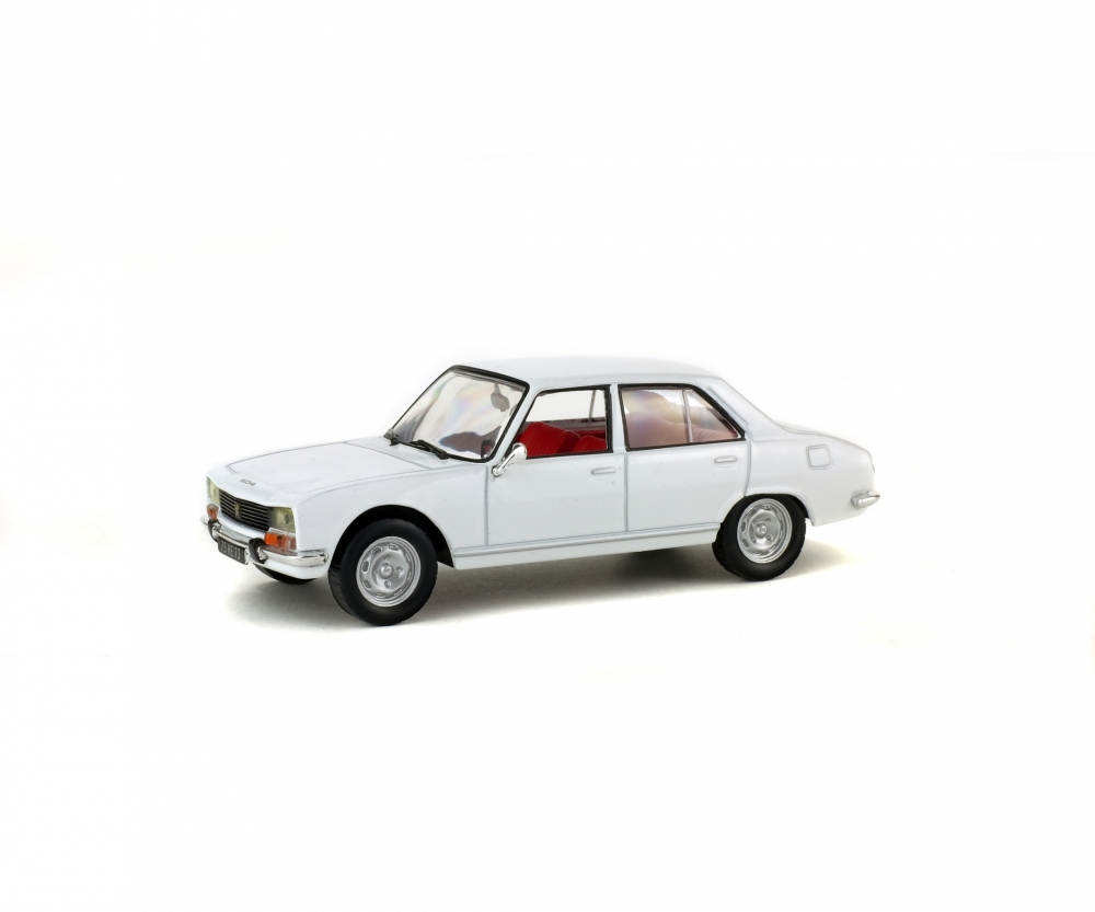 1 43 Peugeot 504 Berline White 1969 1 43 Die Cast