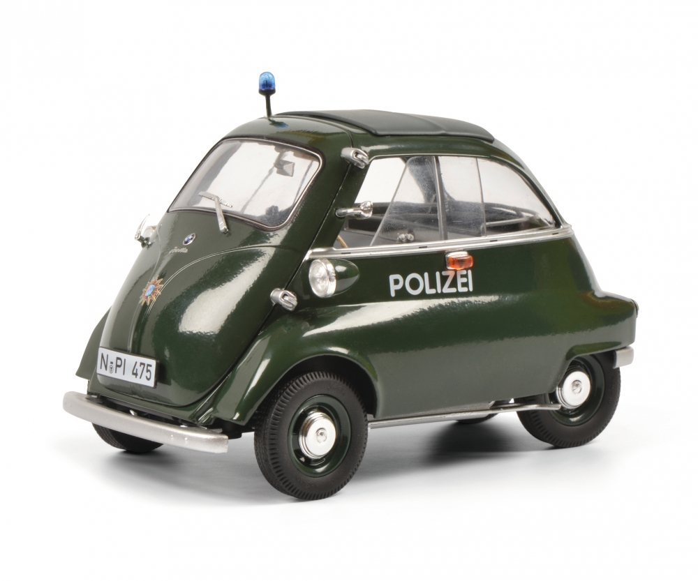 Bmw Isetta Exp Police 1 18 Edition 1 18 Car Models Models Www Schuco De