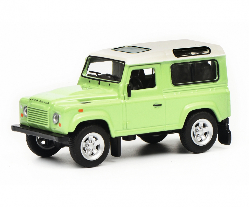 Land Rover Defender Green White 1 64 Edition 1 64 Car Models